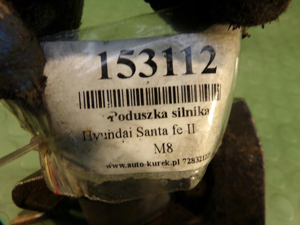 фото №7, Hyundai santa fe ii 2.2 crdi подушка двигателя