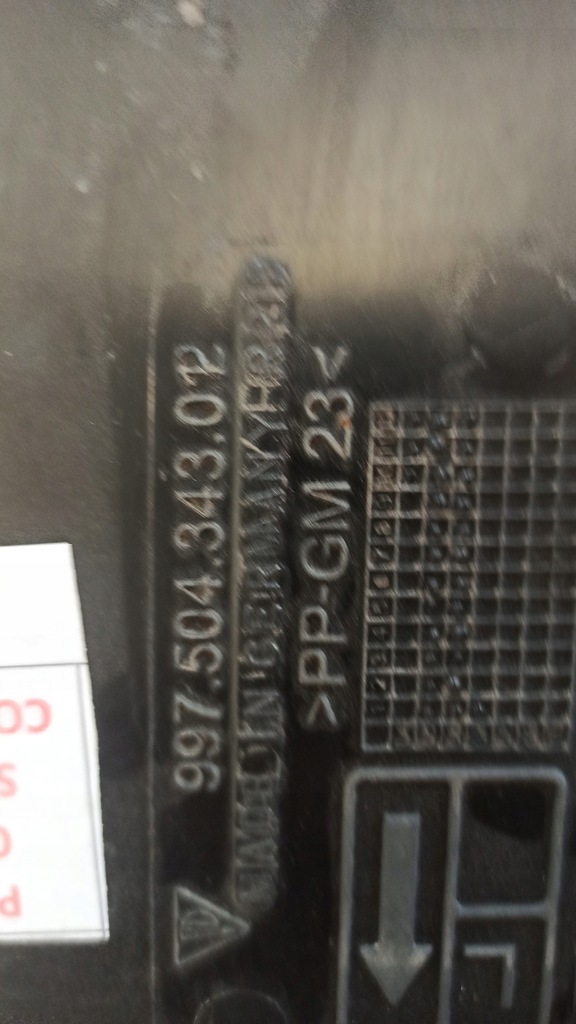 фото №6, Підлога ліва porsche cayman 907504343012