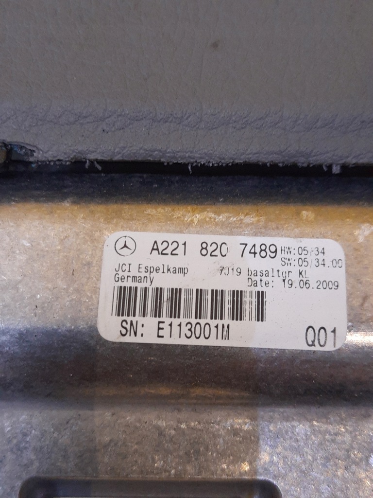 фото №12, W221 підголівник монітор дисплей a2218207489