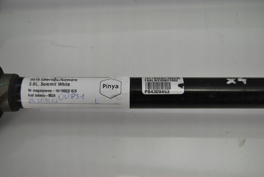 фото №5, Привідний вал ліва задня chevrolet camaro 3.6l 2016+