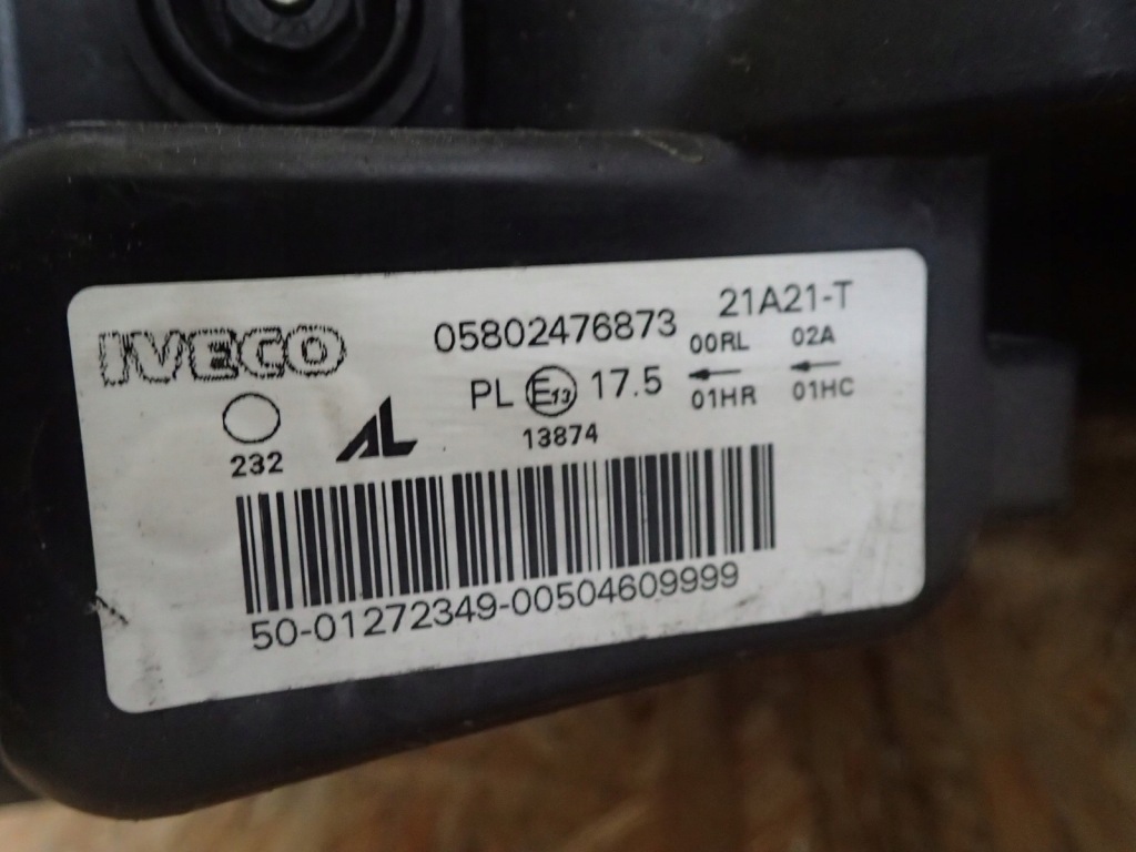 фото №5, Лампа правая фара правый iveco daily 6 vi 14-19