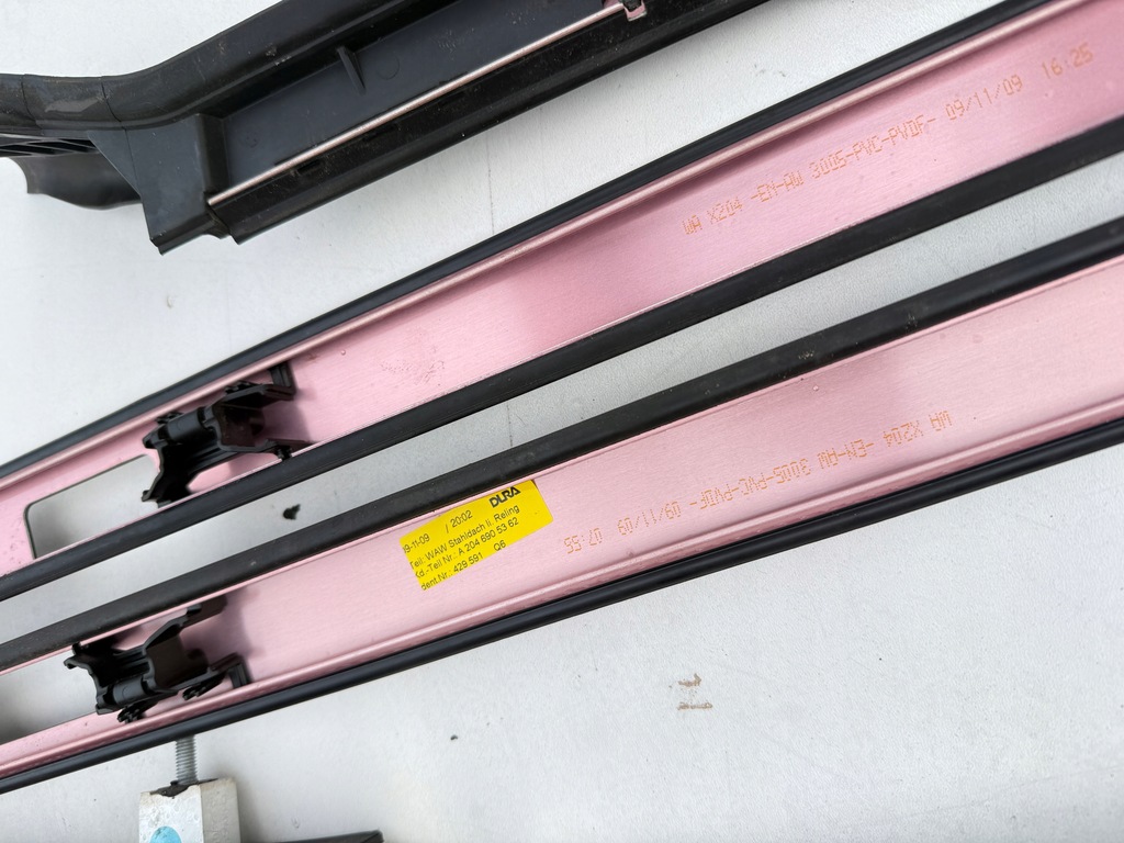 фото №7, Рейлинги кровельные правый левый комплект mercedes glk x204 оригинал