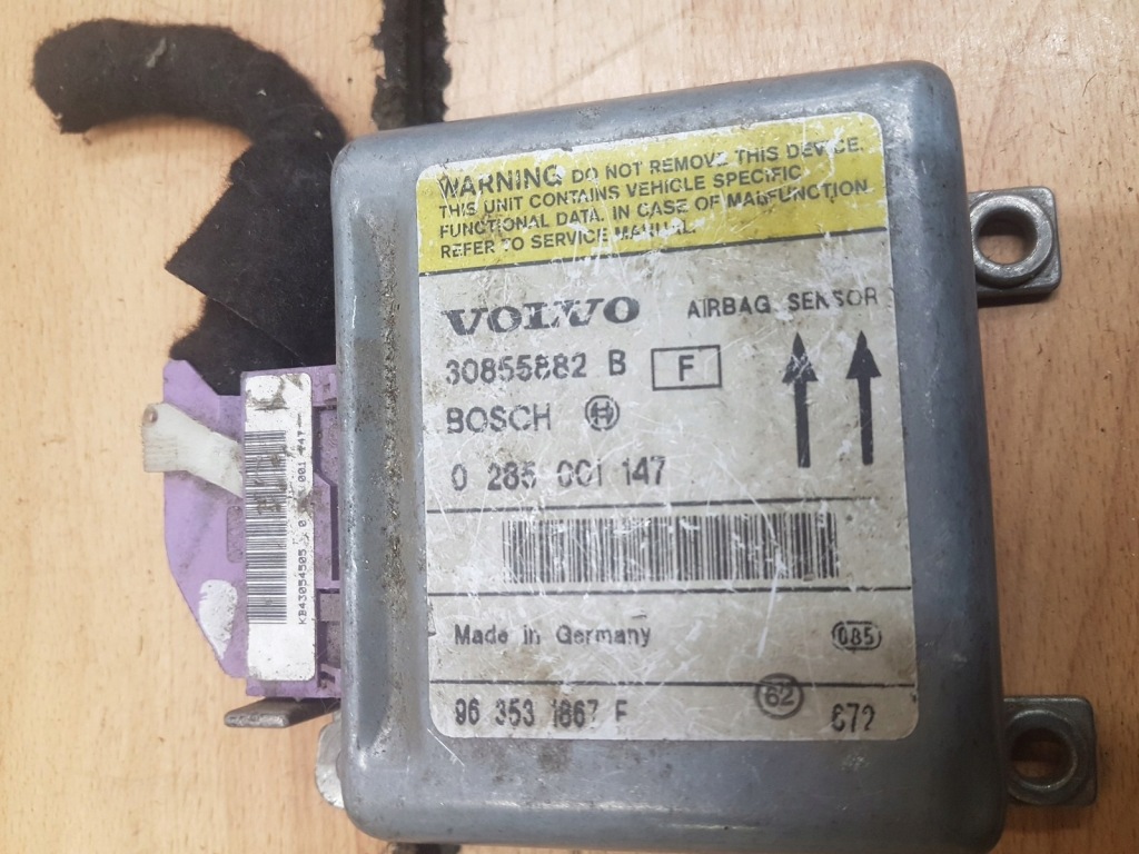 фото №3, Модуль блок керування подушок подушка безпеки volvo v40