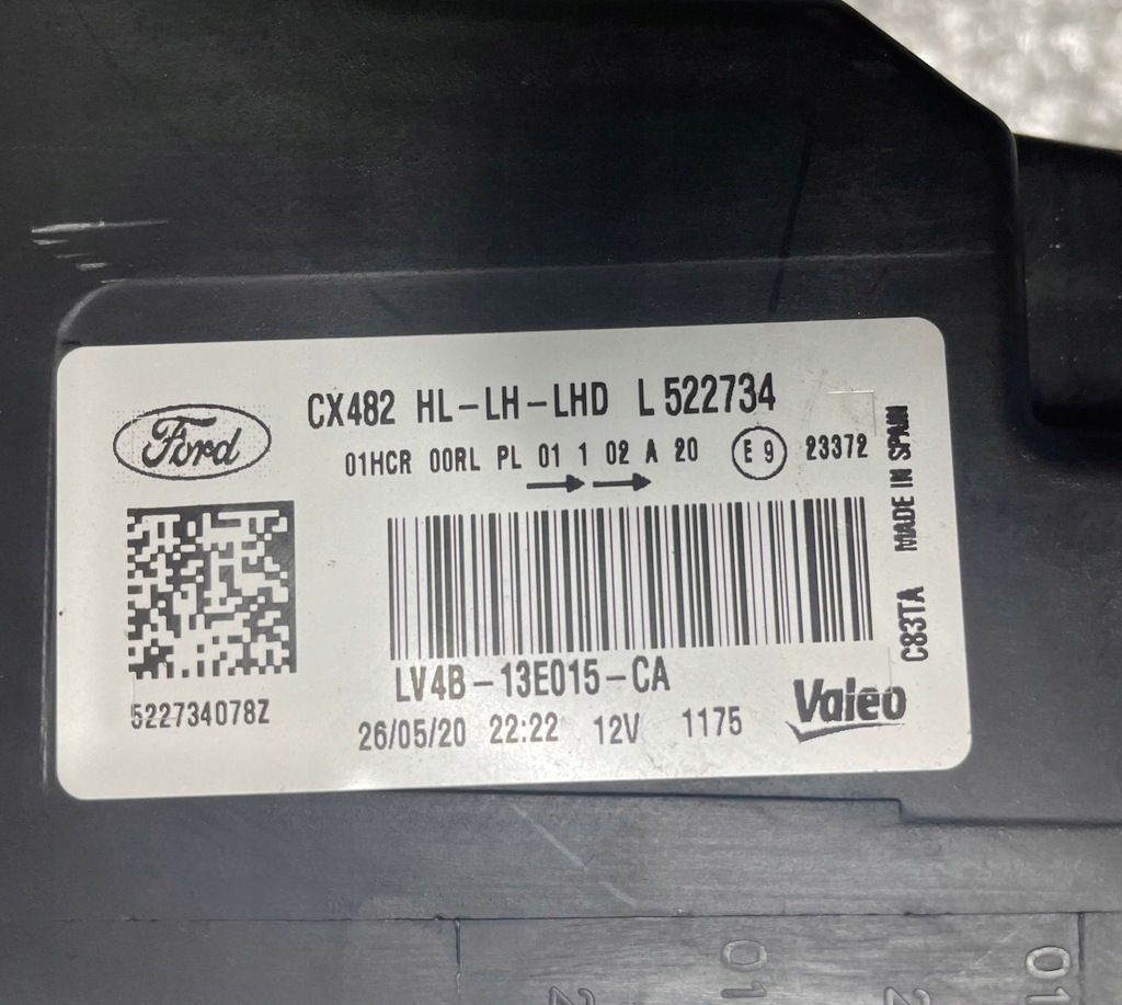 фото №9, Лампа левая передняя ford kuga mk3 led перед