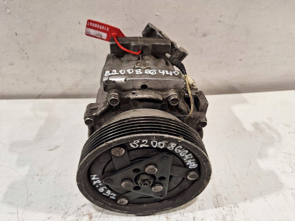 фото №5, Компрессор кондиционера 8200866440 dacia logan i 1.5 dci 04-