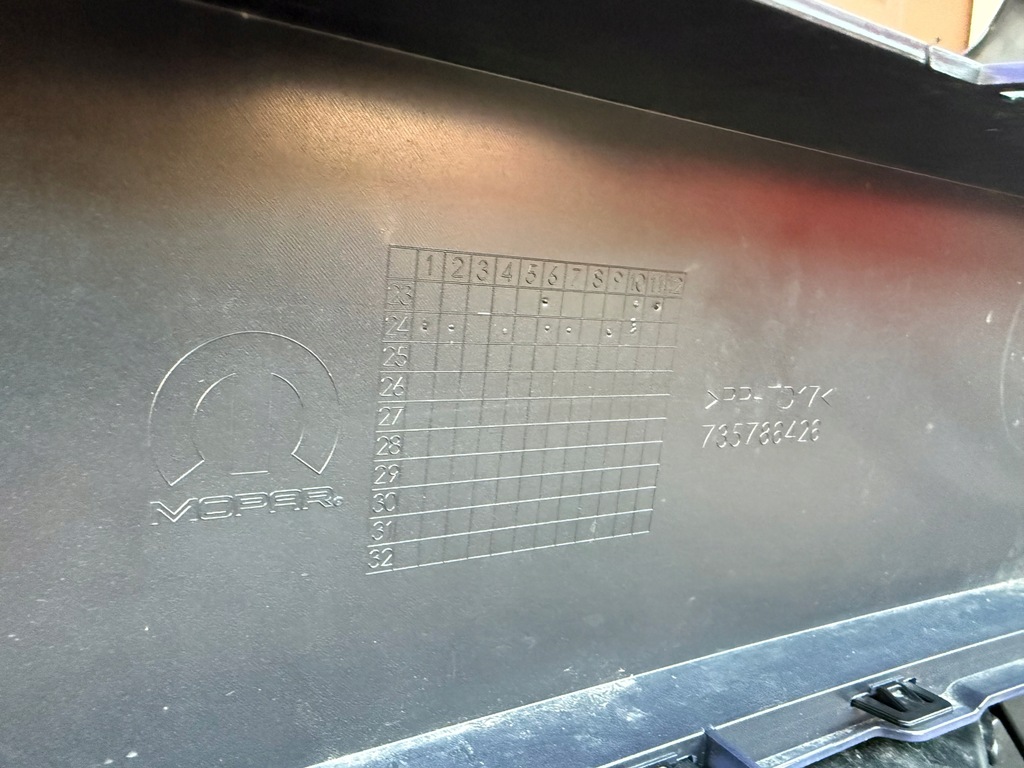 фото №12, Бампер перед задня комплект 735786426 735789939 fiat 600 600e abarth 24-