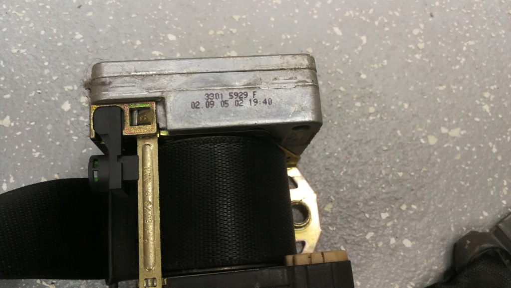 фото №2, Mercedes w203 pas безпеки лівий перед 330159