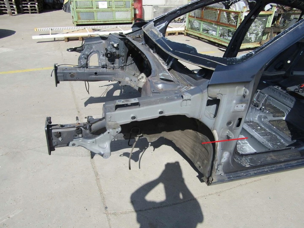 фото №1, I30 iii 18r лонжерон ліва чверть перед передня z3g