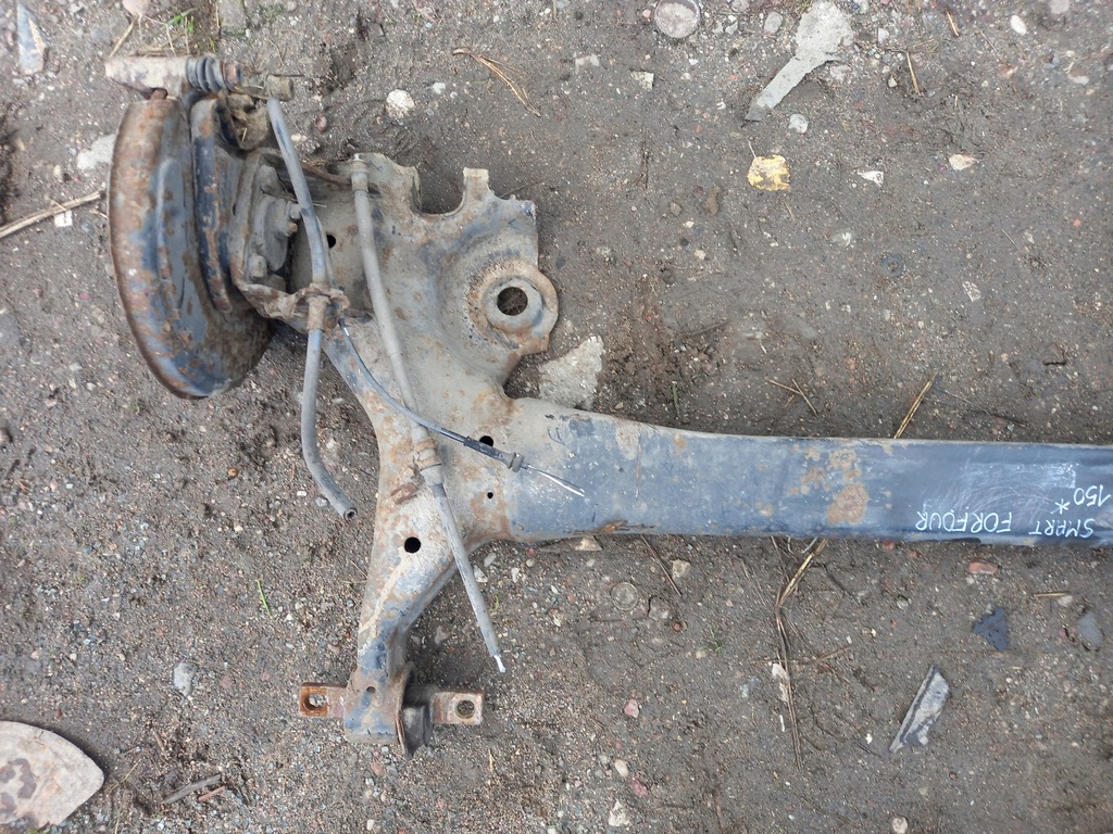 фото №3, Балка задняя oś подвеска задняя smart forfour