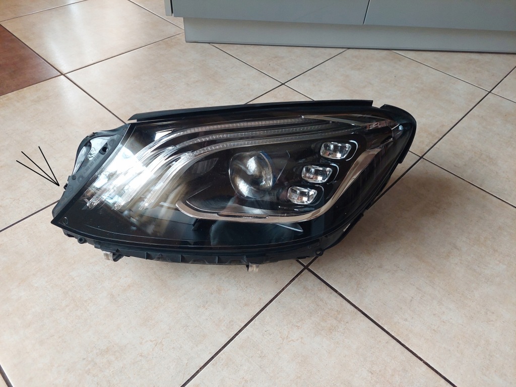 Купити Фара ліва - full led - multibeam led - mercedes s klasa w222 - рестайлінг
