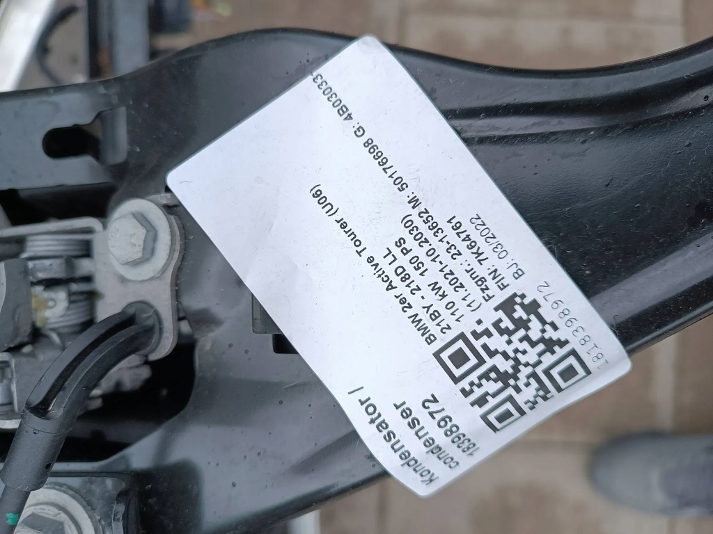 фото №9, Капот крила лампи pas передній kol.a300 bmw 2 active tourer u06