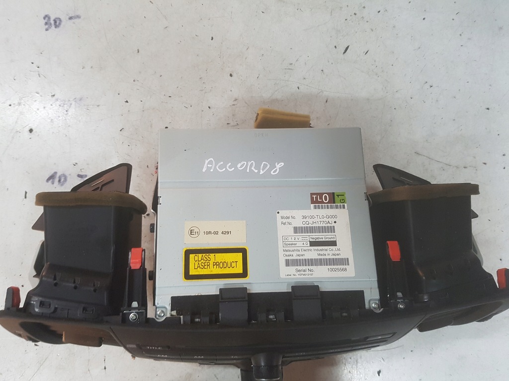 фото №2, Honda accord viii 08r- радіо cd радіопрогравач