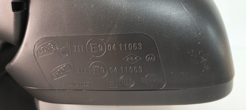 фото №8, Зеркало правое наружное renault trafic iii fiat talento 963023851r