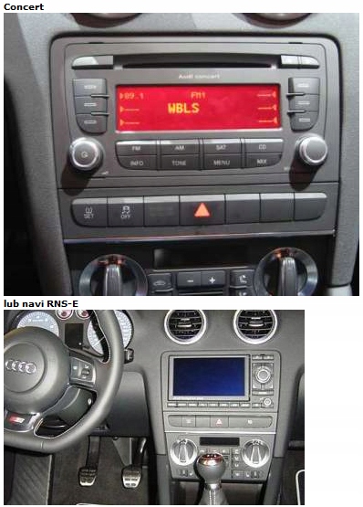 фото №3, Рамка радіо 2 din audi a3 8p 2003-2012 czarna