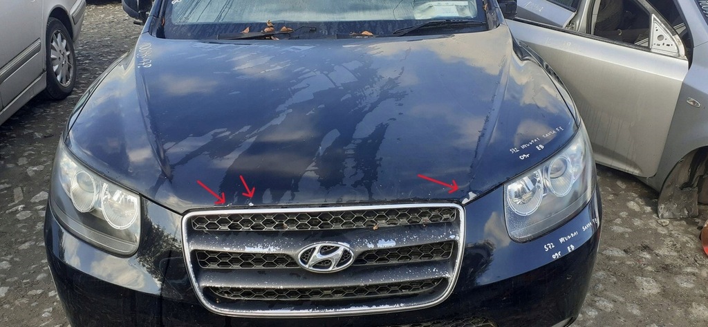 фото №5, Капот кришка двигуна hyundai santa fe ii 06-10 eb