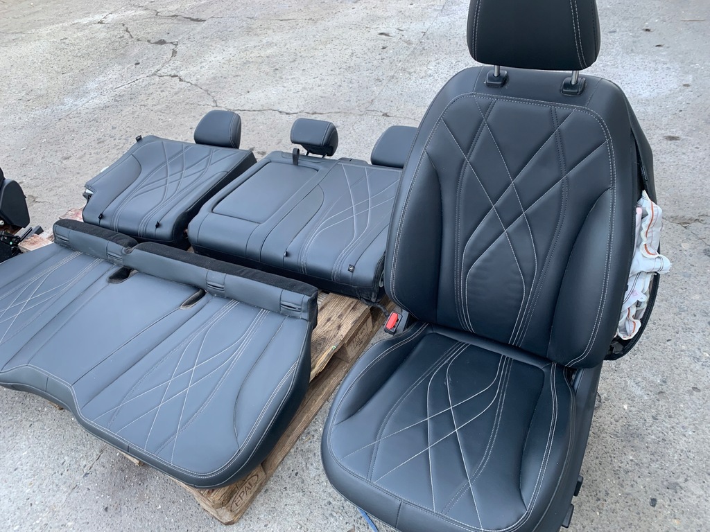 фото №15, Ford mustang mach-e rwd 21r сидіння сидіння шкіра шкіряний заднє сидіння комплект