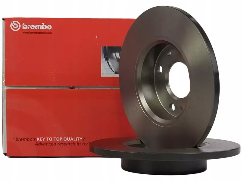 фото №4, Brembo тормозные диски+ тормозные колодки перед fiat punto i ii panda