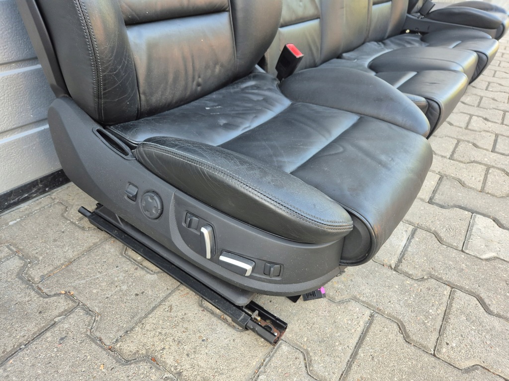 фото №13, Audi a8 d3 сиденье сиденья кожаный kpl сиденье передний левый правый задняя заднее сиденье