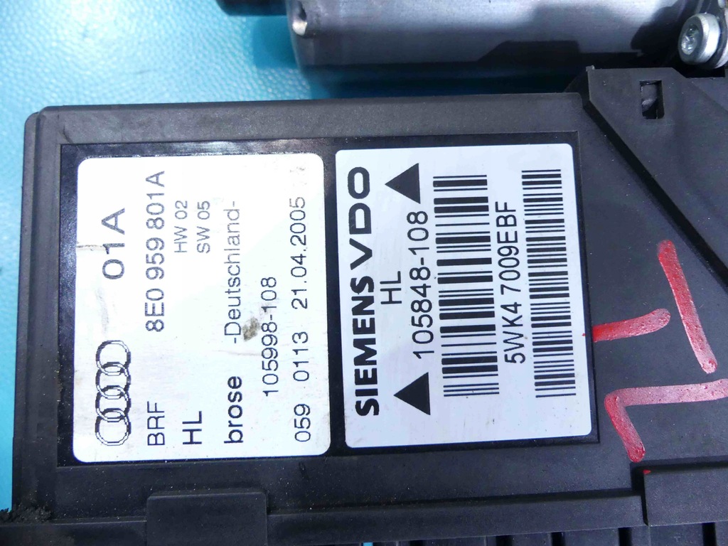 фото №3, Підйомник задня лівий audi a4 b7 kombi