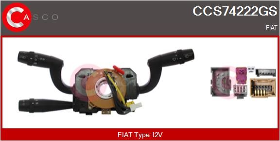 фото №1, Переключатель колонки рулевого casco ccs74222gs