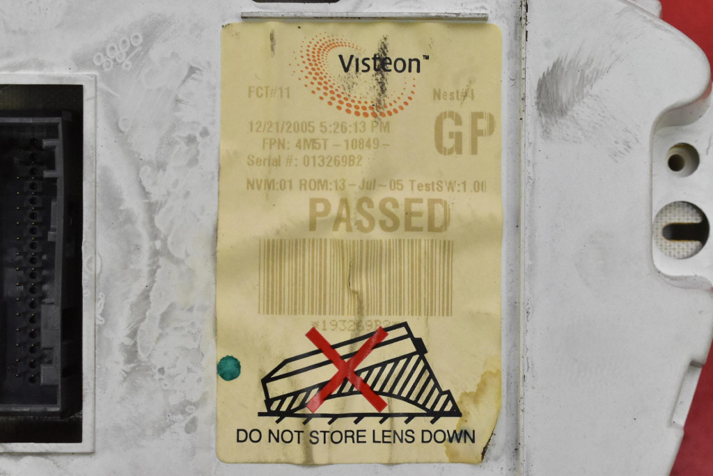 фото №9, Счетчик приборы eu 4m5t-10849-gp ford focus mk2 1.6 tdci 109 km 04-08