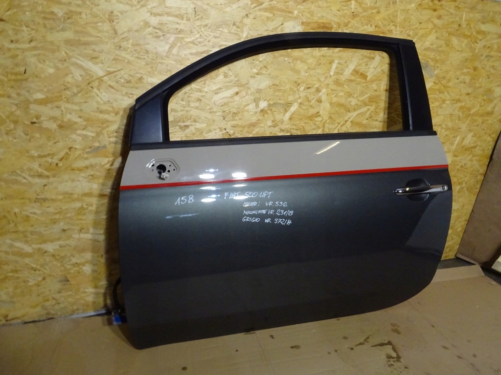 фото №1, Fiat 500 lift дверь левая левый перед передние лак 536