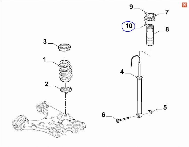 фото №3, Болт підвіска заднього alfa romeo giulia оригінальний номер