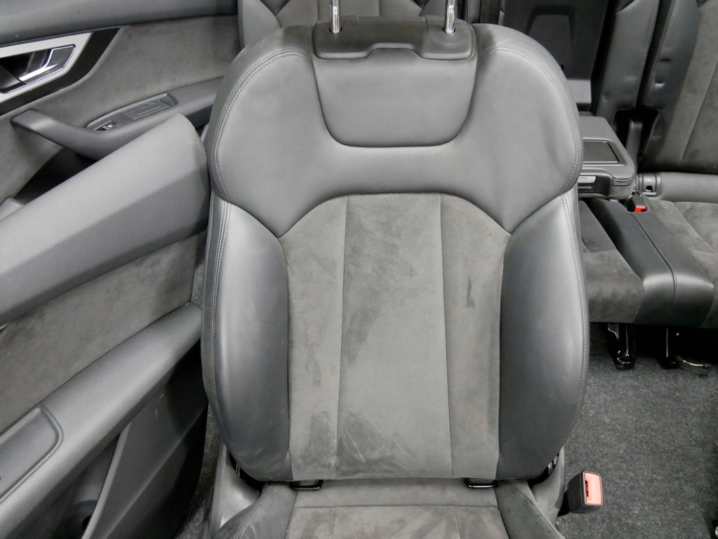 фото №6, Сиденья обшивки комплект кожа alcantara audi q7 4m