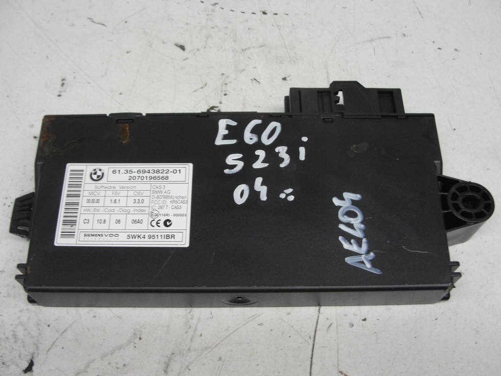 фото №1, Блок управления модуль комфорта bmw e60