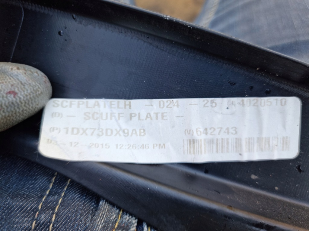 фото №7, Dodge ram 1500 longhorn limited lift 3.0 d молдинг накладка левая 15r