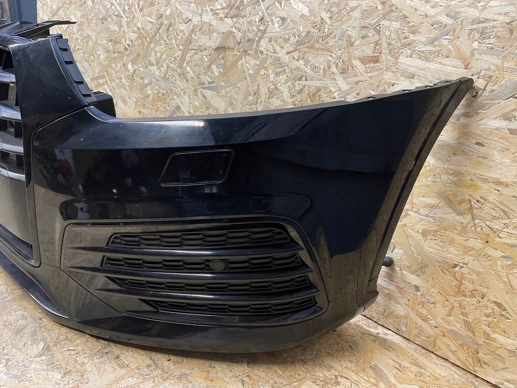 фото №8, Audi q3 8u lift бампер перед 4 pdc омыватель лак ly9b хороший