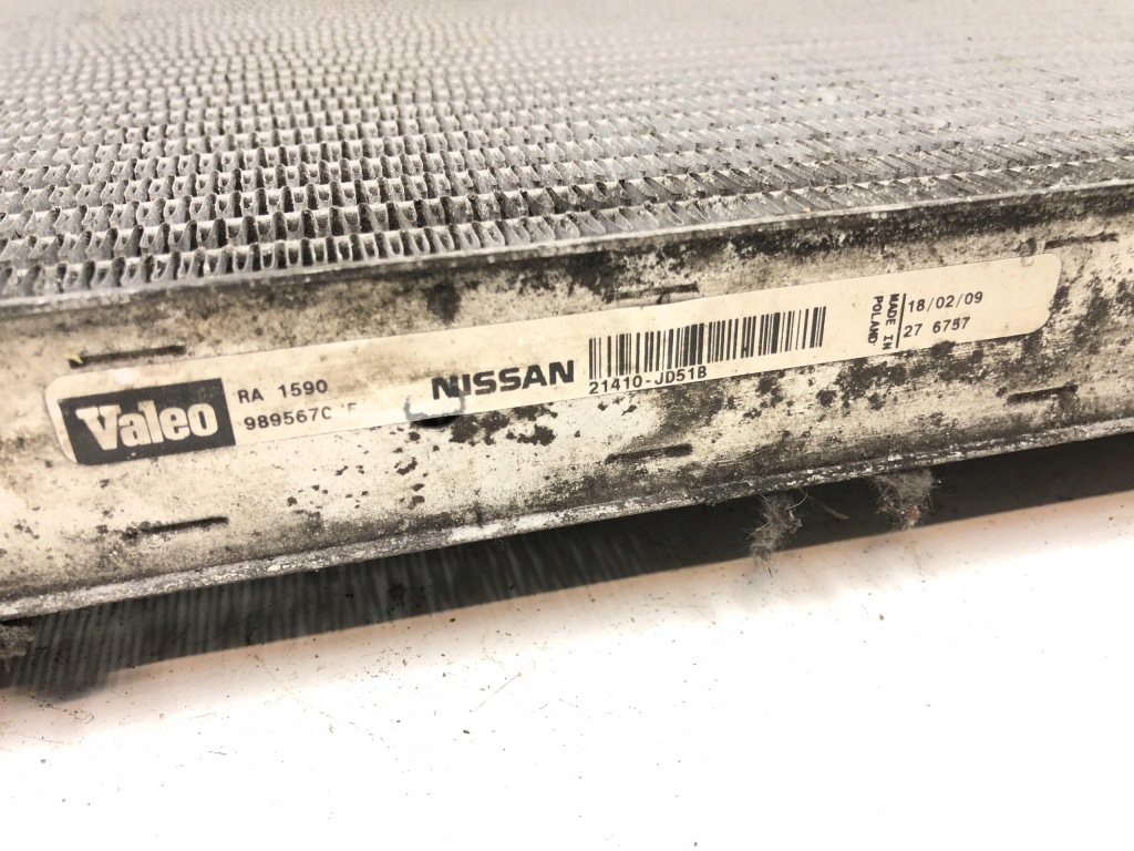 Радіатор води 21410-jd51b nissan qashqai j10 1.5 Київ