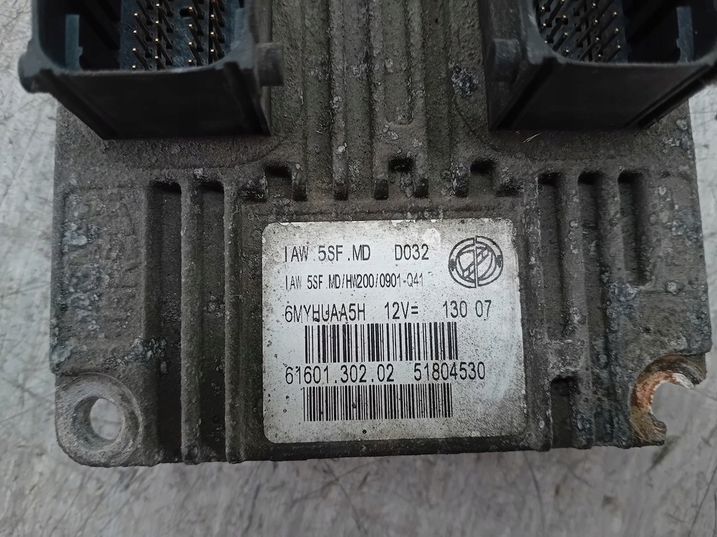 фото №8, Бортовий комп'ютер, блок керування fiat linea 51804530 iaw5sf.md