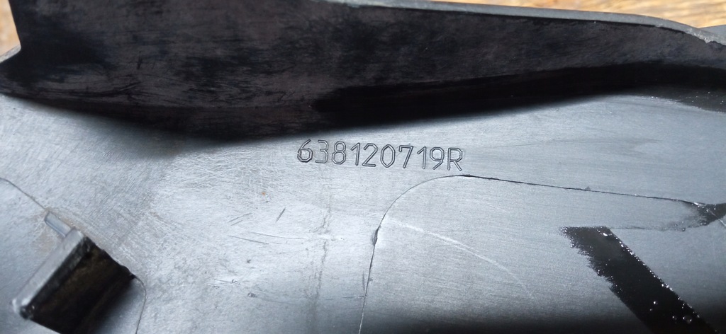 фото №11, Renault captur i 13- молдинг крыла правый перед 638120719r