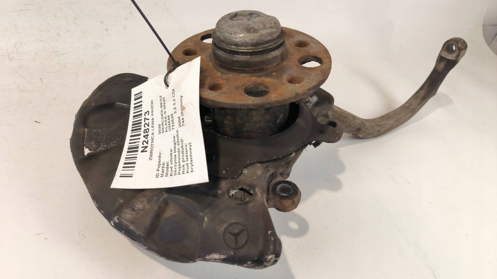 фото №1, Поворотний кулак ступиця mercedes w-220 l/p бензин