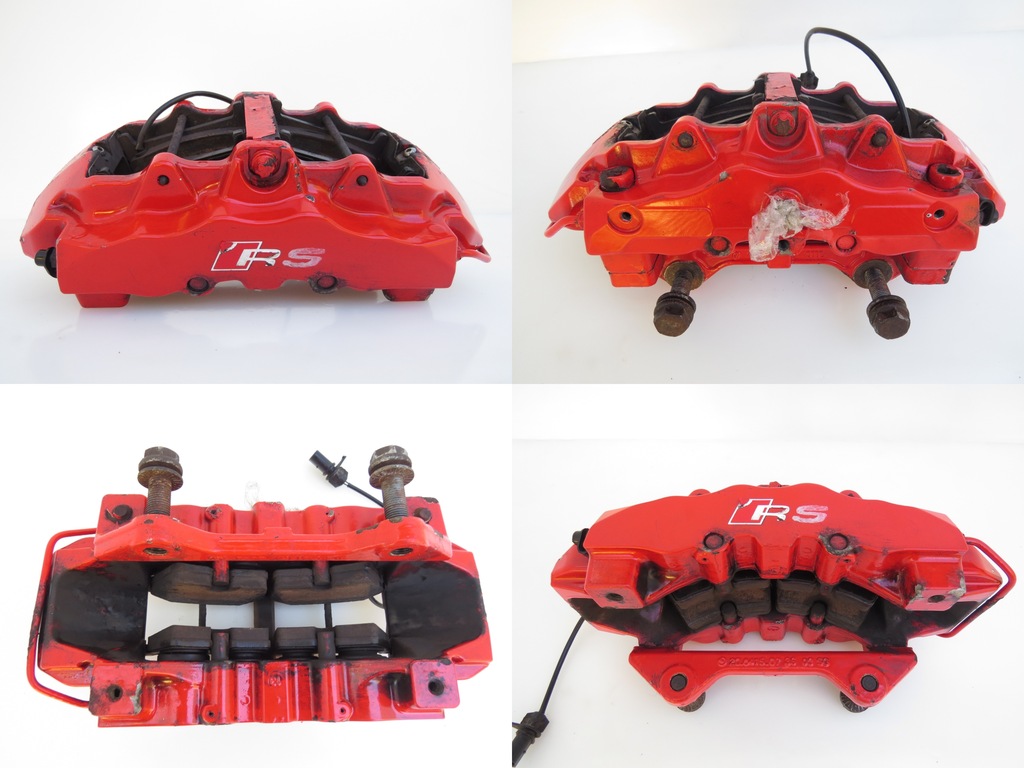 фото №10, Суппорты тормозные brembo swap big brake комплект audi rs3 8v rs4 a3 a4 a5