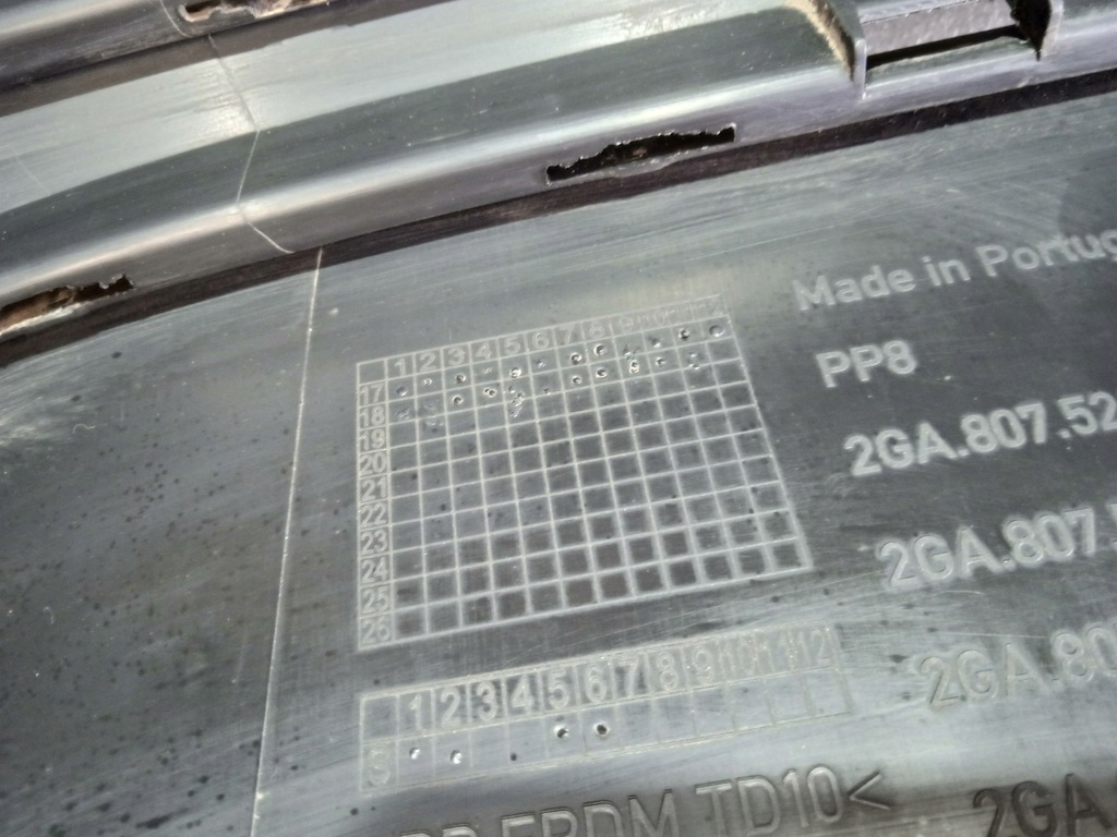 фото №15, Vw t-roc 17- бампер задня задній 2ga807521n