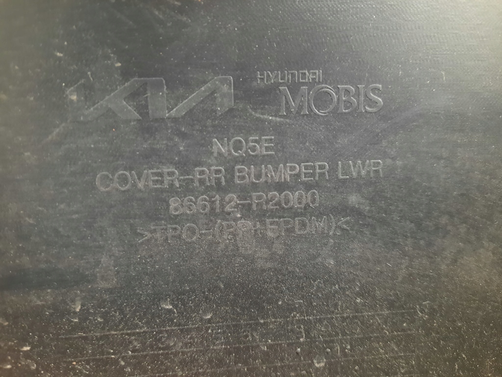 фото №7, Kia sportage v 21- спойлер накладка бампер задняя задний 86612-r2000