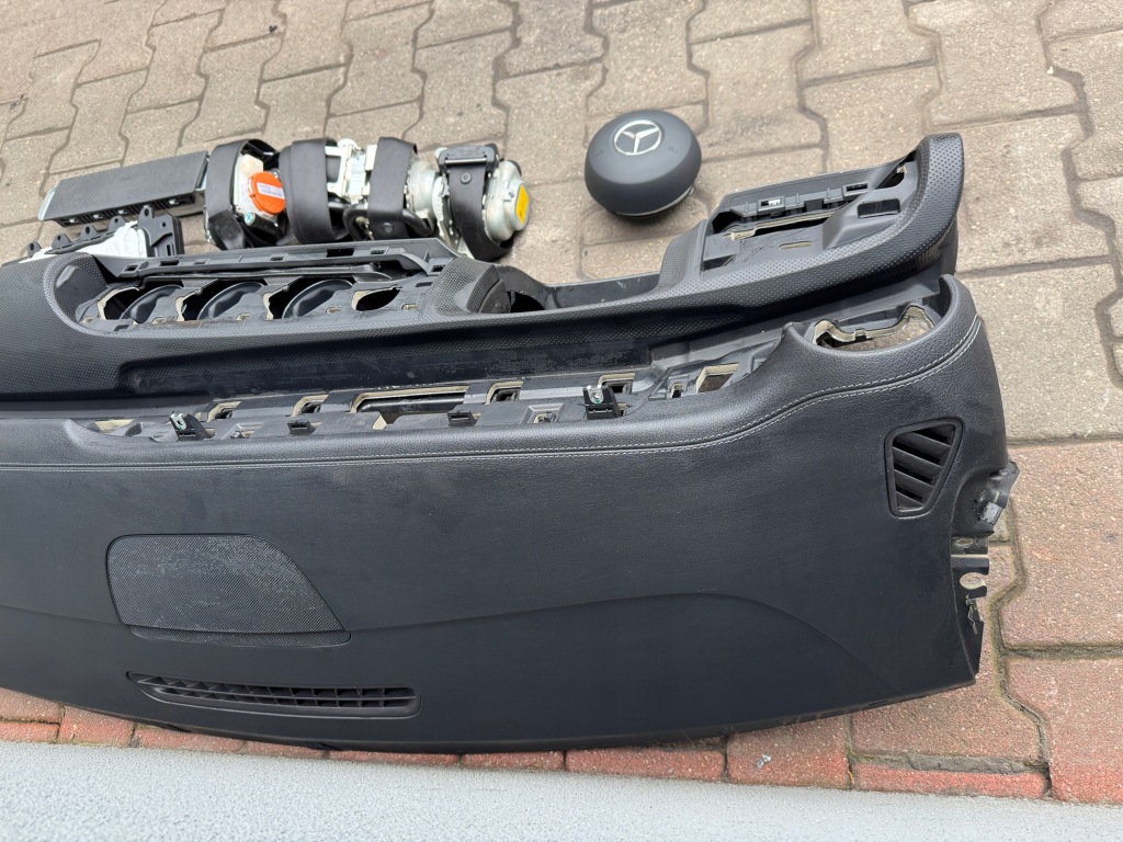 Mercedes a 177 приборная панель панель  комплект подушка безопасности белый nić в Украине