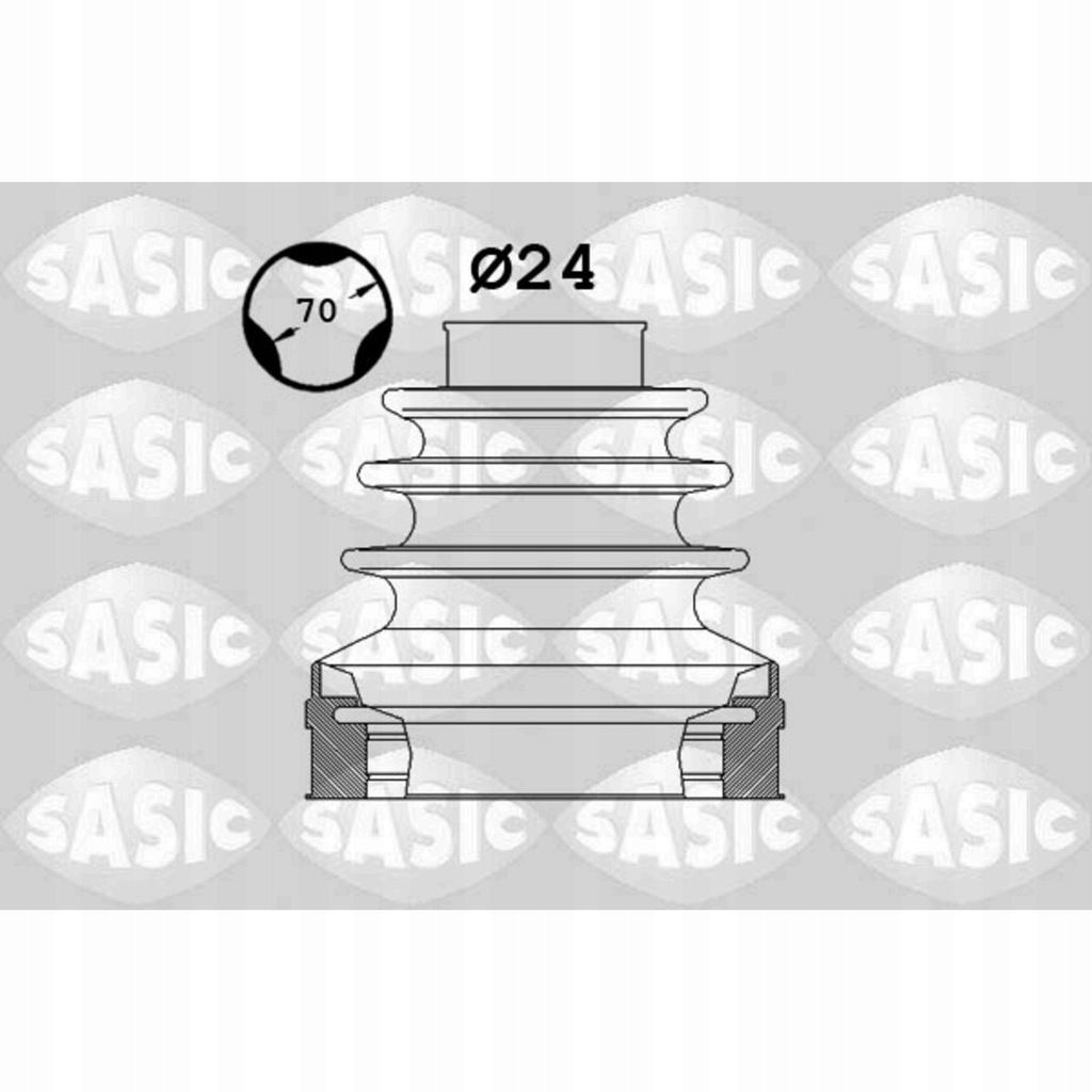 фото №2, Захист шарнір wew. sasic 1906025