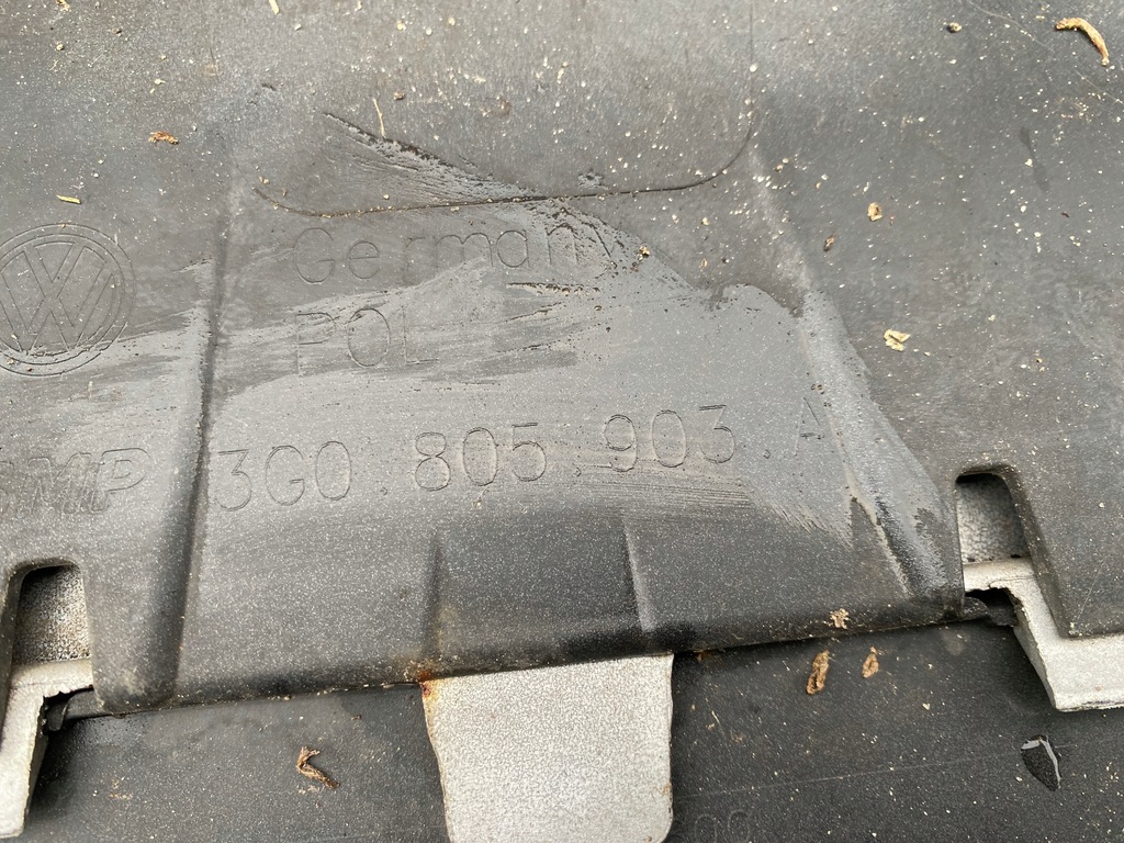 фото №16, Vw passat b8 alltrack накладка спойлер бампера перед 3g0805903a оригінал