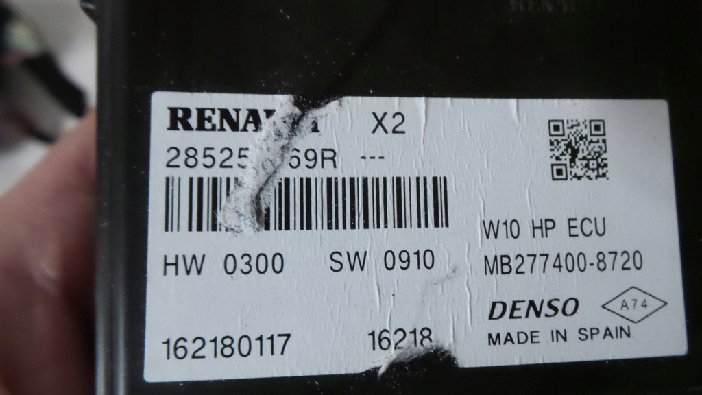 фото №6, Модуль блок управления 285255069r denso renault zoe