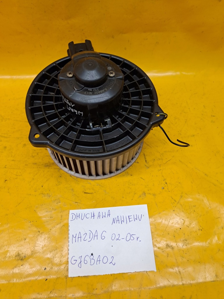 фото №2, Повітродувка обдув mazda 6 02-05r gj6ba02
