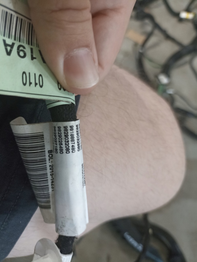 фото №8, Peugeot 5008 ii 2018r джгут електропроводка салону задня 1.5 hdi full