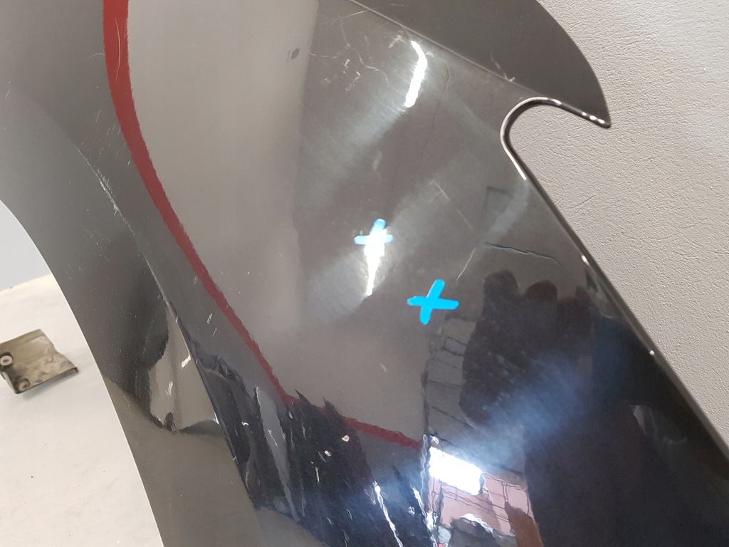 фото №10, Nissan leaf ii 2017- крыло правый передний перед