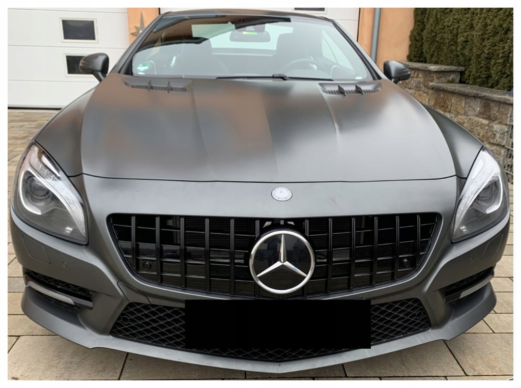 фото №10, Mercedes sl r231 2013-2016 стиль amg panamericana решётка радиатора решётка радиатора