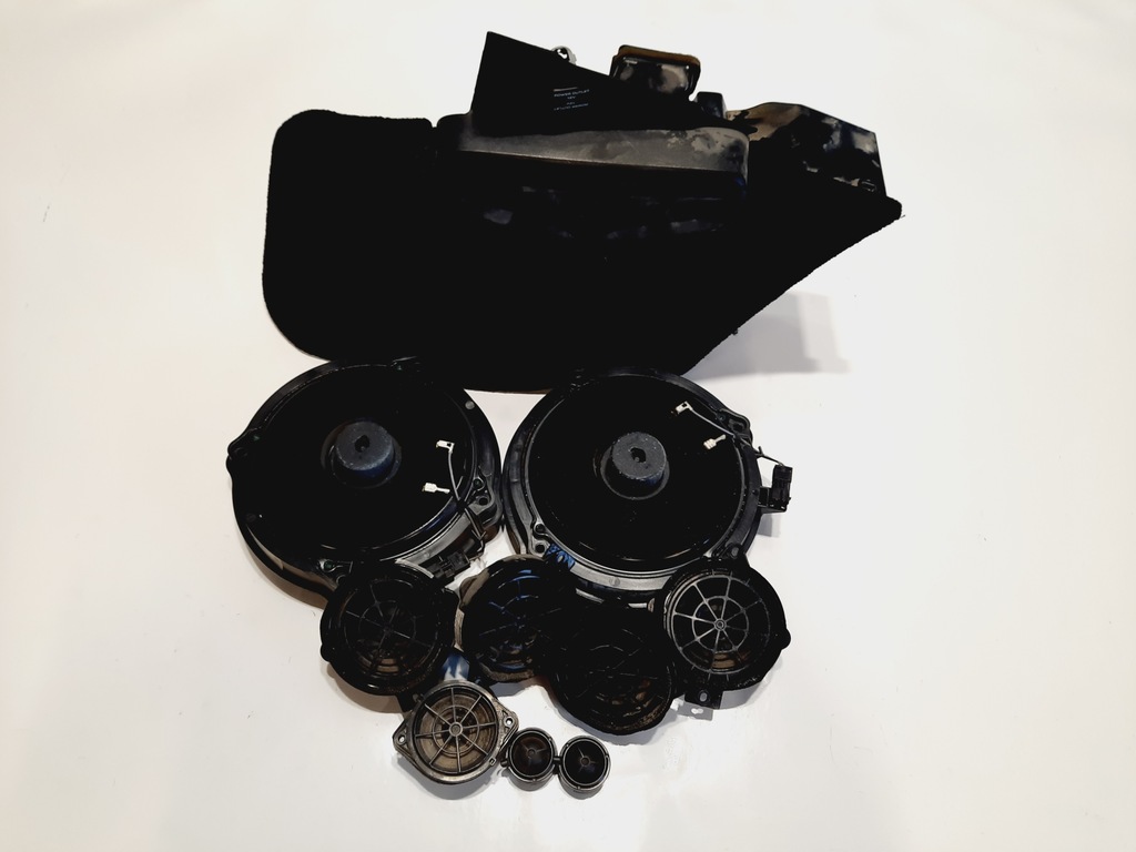 фото №1, Porsche cayman r 987 11r комплект динамиков 99764556600 99764555500