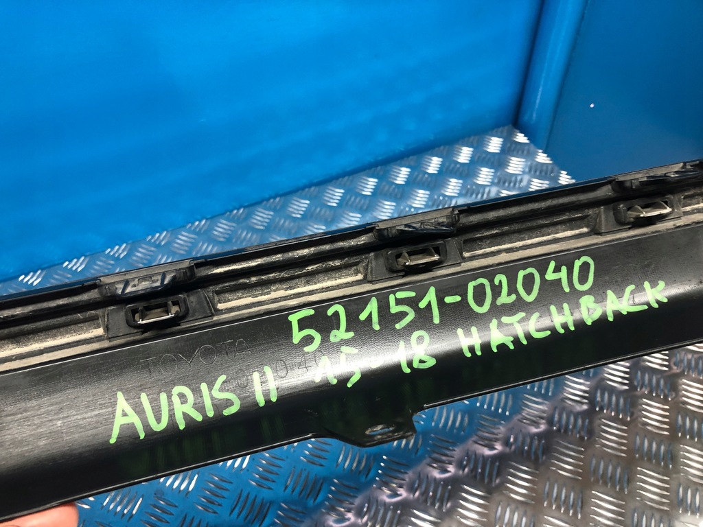 фото №7, Toyota auris ii lift накладка бампера хром