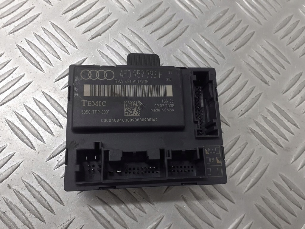 фото №1, Модуль дверь левый перед audi a6 c6 allroad 3.0 tdi 4f0959793f