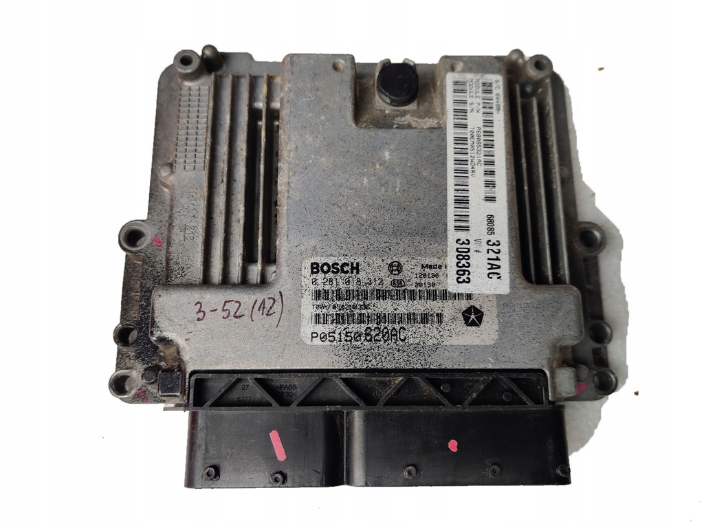 фото №1, Ecu fiat freemont 0281018312 p05150620ac